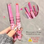 ⁦3 Colors Jelly Lipstick, Tinted Lip Gloss Heart Shape Lip Stain, Mirror Hydrating Jelly Love Lipstick, Long Lasting Moisturizing Tinted Lip Balm, Non-sticky (A)⁩ - الصورة ⁦8⁩