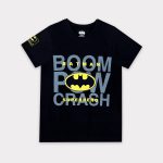 ⁦Warner Bros Boys Warner Bros. Batman Kids Boys Short Sleeves 100% Cotton T-Shirt Western (pack of 1)⁩ - الصورة ⁦2⁩