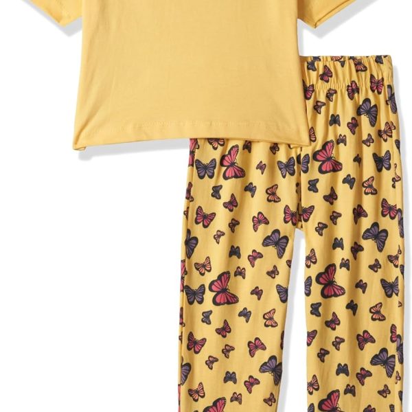T2F Girls GLS-PJS-01 Pajama Set (pack of 2)