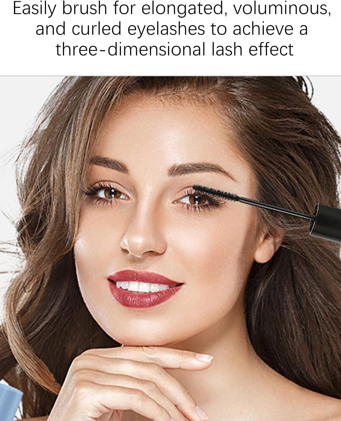 71XdfjRm9PL._AC_SL1499_.jpg ماسكارا طبيعية خفيفة الوزن ومقاومة للماء وتدوم طويلاً للحصول على كثافة رموش كثيفة ومجعدة تخلق مظهرًا ثلاثي الأبعاد وتزيد من اتساع العينين اي اند وين أسود - الصورة 7