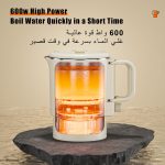 ⁦غلاية كهربائية قابلة للطي، مثالية للسفر، غلاية شاي محمولة، مصنوعة من الفولاذ المقاوم للصدأ 304، مع إيقاف تلقائي من كاو، بسعة 800 مل⁩ - الصورة ⁦3⁩