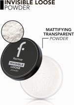 Flormar Invisible Loose Powder 15 g, Silver Sand - الصورة 3