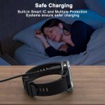 ⁦Zoye for Garmin Watch Charger, USB/Type C Charging Cable for Garmin Fenix 7 7S 7X 6 6S 6X 5 5S, Forerunner 945 45 45S 245 Music, Vivoactive 5 4 4S 3, Venu Sq 2 2S, Instinct (USB C 50CM)⁩ - الصورة ⁦7⁩