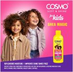 Cosmo Hair Care For Kids Soft & Shine Shea Magic Hydra Care Conditioner 480ml - 16.2 fl.oz, Repair & Restore, Free From Tears, Tangles, Parabens, Silicons & Dyes - الصورة 2