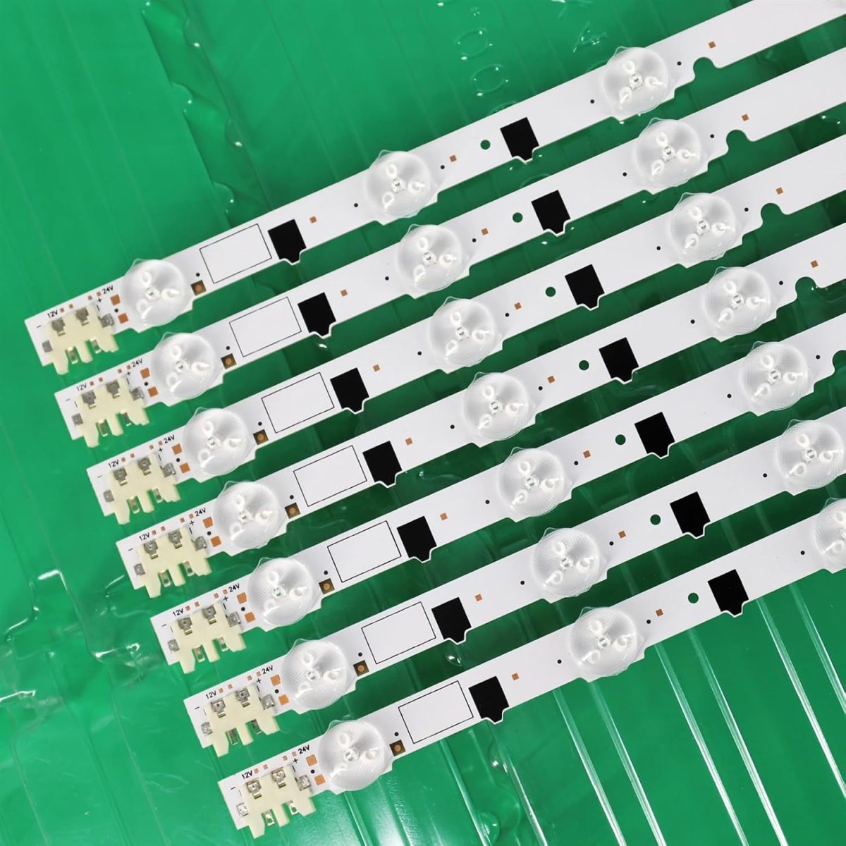 ⁦XYMJT 14pcs LED Strip 2013SVS42F for Sam/s.ung 42'' TV D2GE-420SCB-R3 D2GE-420SCA-R3 UE42F5000AK HF420BGA-B1 UE42F5500 UE42F5300⁩ - الصورة ⁦4⁩