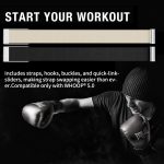 ⁦Fitcent Adjustable SuperKnit Bicep band Compatible with WHOOP 5.0 WHOOP One+Peak/MG LIFE, Soft Nylon Bicep Bands with Stainless Steel U Shape for WHOOP LIFE ECG Whoop 5.0 bands⁩ - الصورة ⁦4⁩