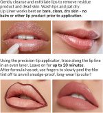 ⁦YUANLI Peel Off Lip Liner Stain - Long Lasting Waterproof With Matte Finish, Smudge Proof, Non-Stick Cup Lip Contouring (01#)⁩ - الصورة ⁦3⁩