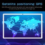 ⁦تابلت اندرويد 10.1 انش من اس واي سي جي كيو بذاكرة RAM 6GB وسعة تخزين 128GB وشاشة لمس HD IPS 1280×800 ومكالمات هاتفية مع شريحتين اتصال وشبكة 5G وبلوتوث وكاميرا مزدوجة وواي فاي ازرق⁩ - الصورة ⁦6⁩