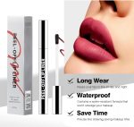 ⁦All-Day Wear Matte Peel Off Lip Stain Long Lasting Waterproof Lip Liner Highly Pigmented Non-Stick Lipstick Smudge-Proof Transfer-Proof (Mocha Smoke)⁩ - الصورة ⁦3⁩