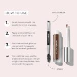 ⁦WUNDERBROW Waterproof Eyebrow Gel, Blonde, Vegan and Cruelty-Free⁩ - الصورة ⁦4⁩