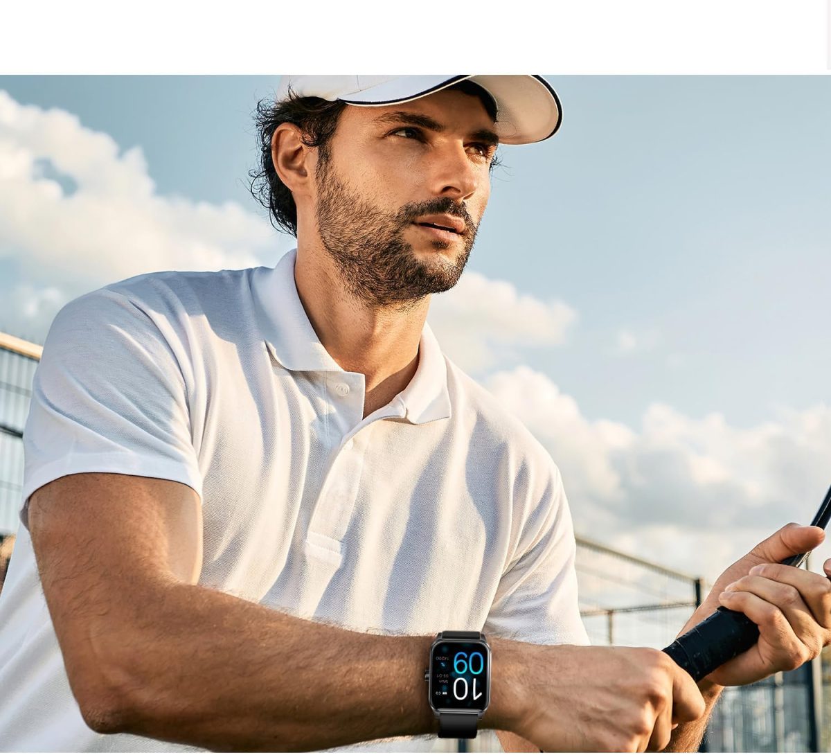 ⁦V25Z Smart Watch IP 68 Waterproof Answer/Make Call, Supports the Arabic language, Compatible with iPhone Android Phone⁩ - الصورة ⁦8⁩