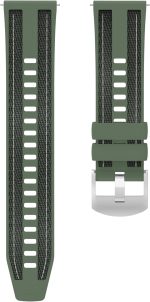 ⁦Watch Band for Hua wei GT 5 46mm/5 Pro /4/3 Pro, 22mm Rubber Strap Soft Durable Bracelet Nylon Silicone Replacement Band for Hua wei 4 /Watch 3 Sam Sung Ga laxy (Green)⁩ - الصورة ⁦4⁩