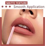 ⁦Gireatick 12 Colors High Pigmented Smooth Lip Liner Set, Long Lasting Fade Resistant Lip Pencil, Smudge-proof & Waterproof Red Nude Matte Velvet Lipstick Pen, Professional Lip Liner Set⁩ - الصورة ⁦2⁩