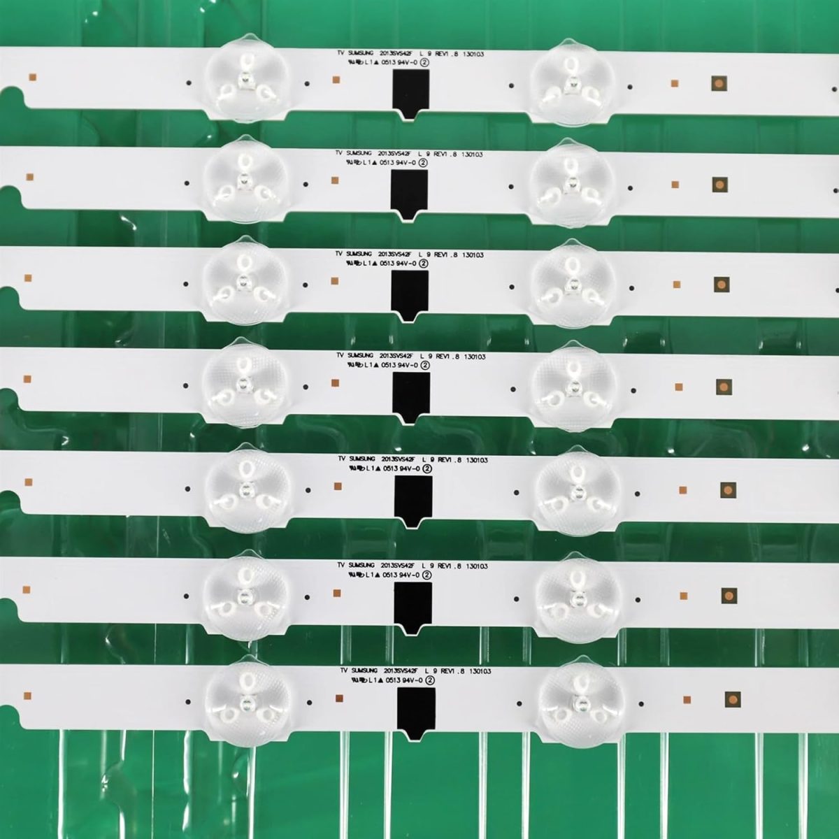 XYMJT 14pcs LED Strip 2013SVS42F for Sam/s.ung 42'' TV D2GE-420SCB-R3 D2GE-420SCA-R3 UE42F5000AK HF420BGA-B1 UE42F5500 UE42F5300