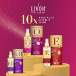 ⁦Livon Organic Onion Repairing Serum Oil |For Stronger & Thicker Hair | Enriched with Almond & Floral Extracts | Sulphate & Paraben Free | Lightweight & Non Greasy | 100ml⁩ - الصورة ⁦7⁩