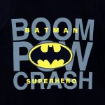 ⁦Warner Bros Boys Warner Bros. Batman Kids Boys Short Sleeves 100% Cotton T-Shirt Western (pack of 1)⁩ - الصورة ⁦6⁩