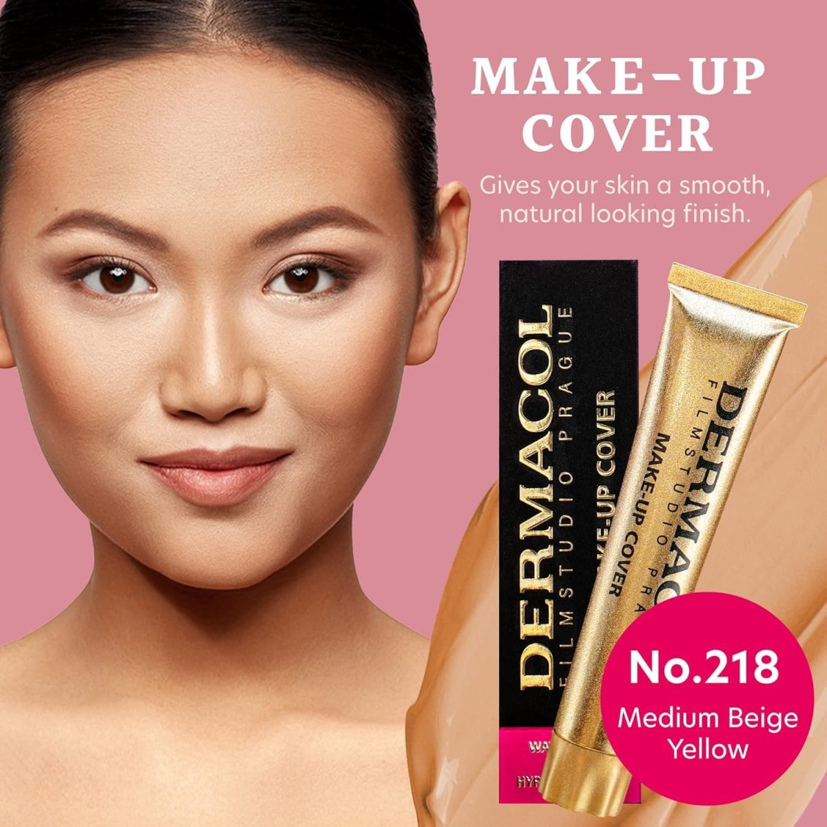 ⁦Dermacol Make-Up Cover (218)⁩ - الصورة ⁦2⁩