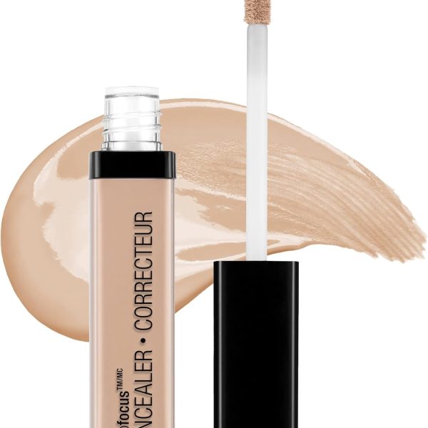 wet n wild Photo Focus Concealer, Light Honey, Under Eyes, Makeup, Blemish, Full Coverage, Lightweight
