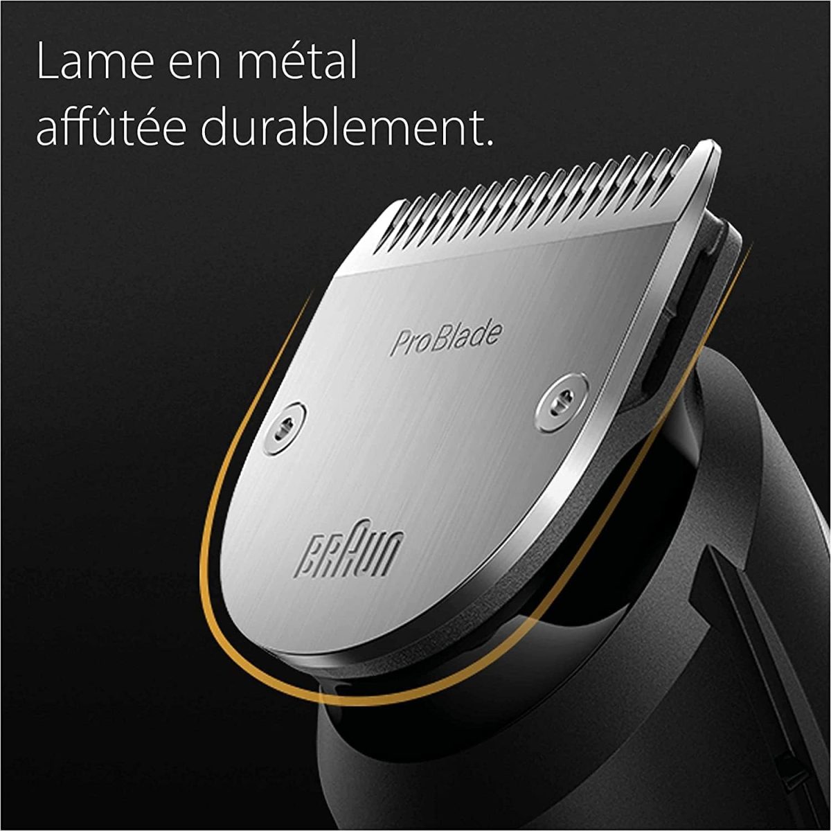 ⁦Braun MGK7491 Series 7 All-in-One Trimmer 17-in-1 Kit for Beard, Hair, Body & More⁩ - الصورة ⁦4⁩