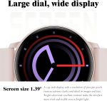 ⁦ساعة ذكية | ساعات ذكية للرجال | شاشة HD 1.38 انش | مكالمات بلوتوث | مقاومة للماء IP67 | حواف رفيعة للغاية | متوافقة مع iOS واندرويد (اسود)⁩ - الصورة ⁦3⁩