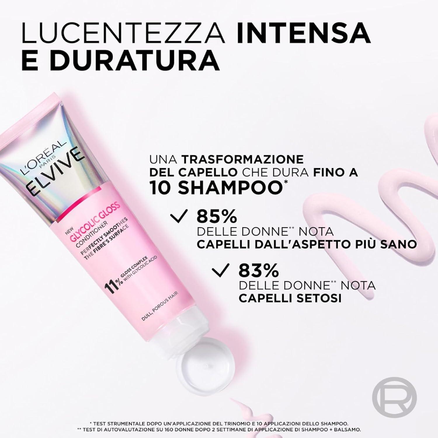 71gpp6OobhL._AC_SL1500_.jpg لوريال باريس بلسم جليكوليك جلوس من الفيف 150 مل + شامبو 200 + معالجة التصفيح في 5 دقائق للشعر الباهت والمسامي لمعان مكثف ودائم - 3 زجاجات - الصورة 2