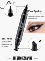 ⁦L&Wen Liquid Eyeliner Stamp Pencil, Quick Drying Long Lasting Waterproof Liquid Eyeliner Pencil, Easy to Use Eye Makeup Wear, Newbie Friendly⁩ - الصورة ⁦6⁩