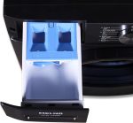 ⁦Meling Front Load Automatic Washing Machine, 8KG, 16 Programs, Inverter, 1400 RPM, Silver - MFL80-14586BS⁩ - الصورة ⁦6⁩