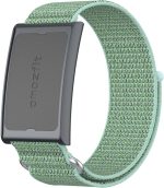 QINOUK Strap Compatible Amazfit Helio Strap, Breathable Sturdy Nylon Sport, Braided Elastic Replacement Band-Black