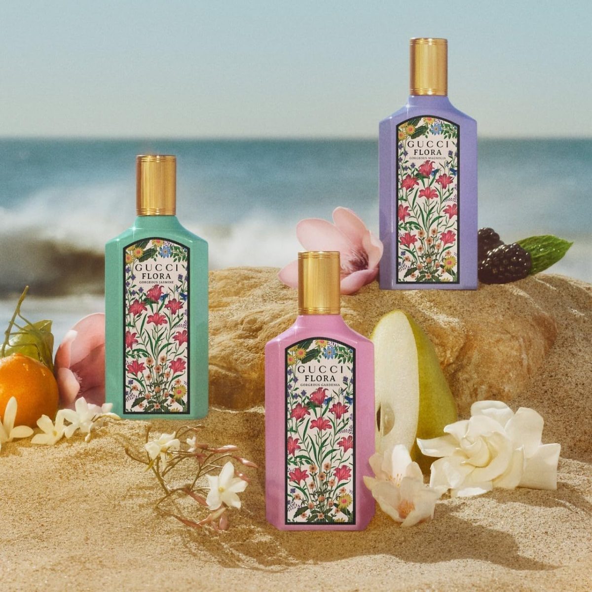 ⁦Gucci Flora Gorgeous Magnolia For Her EDP 100ml⁩ - الصورة ⁦8⁩