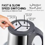 ⁦5 Litre Electric Meat Chopper Grinder 850W 3 variable speed Stainless Steel Bowl Multifunctional 5L Food Processor for Meat Vegetable Onion Ginger Garlic Mincer Blender for Home/Restaurant/Kitchen⁩ - الصورة ⁦7⁩