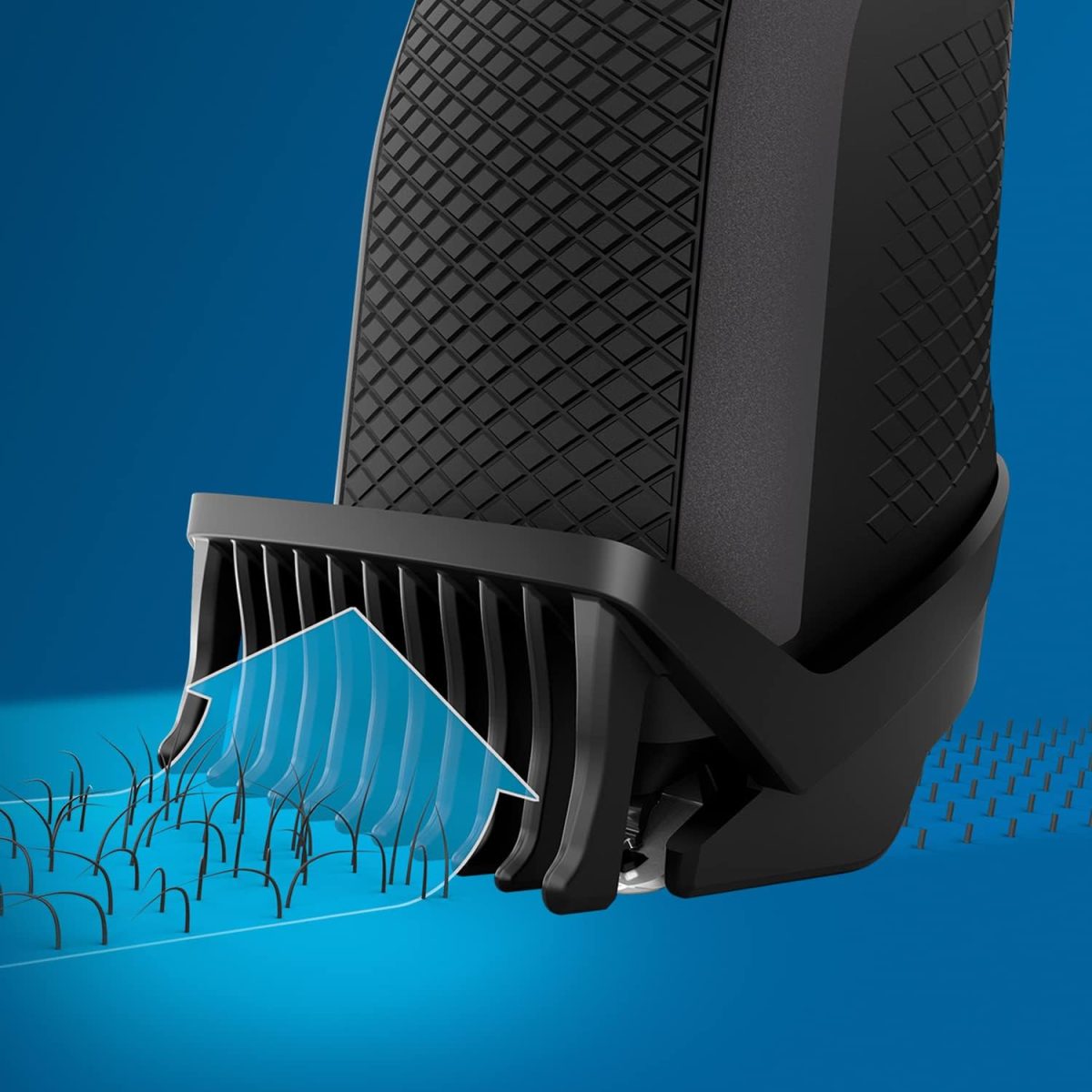 ⁦Philips Beard Trimmer for Men, Series 3000, 20 Length Settings, Self-Sharpening Metal Blades, UK 3-Pin Plug - BT3226/13⁩ - الصورة ⁦4⁩