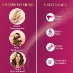 ⁦Livon Organic Onion Repairing Serum Oil |For Stronger & Thicker Hair | Enriched with Almond & Floral Extracts | Sulphate & Paraben Free | Lightweight & Non Greasy | 100ml⁩ - الصورة ⁦6⁩