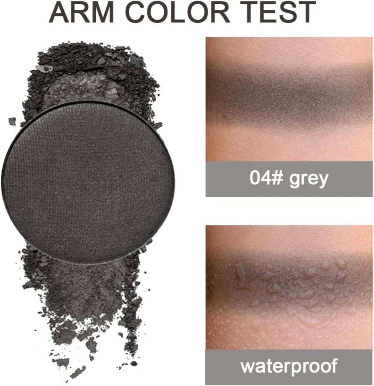 ⁦Hairline Powder Black, Hair Line Repair Powder, Hair Root Dye Touch-Up, Instantly Hair Color Shadow Cover Grey Hair, Thin Hair Powder for Women and Men, Bald Spots, Beard, Hair Root Powder Black⁩ - الصورة ⁦7⁩
