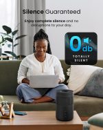 ⁦برو بريز مزيل الرطوبة من اوسمو - ممتص رطوبة صامت وقابل لاعادة الملء للرطوبة والتكثيف في المنزل وغرفة النوم وخزانة الملابس والسيارة - مزيل قوالب الحمام مع قرص قابل لاعادة الملء 700 غرام - اسود⁩ - الصورة ⁦5⁩