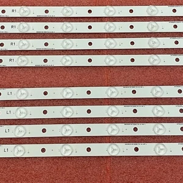 8pcs LED Backlight Strip For To.shi/ba 39L4353D 39L2333D 39P2300D 39l2300D 39L4353RB SVT390A05 R L TL400FSB1 40L2400D SVT390A12