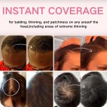 ⁦Paporich Hairline Powder,Thin Hair Root Dye Touch Up Root Touch Up Powder,Hair Powder Stick for Hairline Shadow,Windproof & Sweatproof Hairline Powder for Women & Men (Dark Brown)⁩ - الصورة ⁦3⁩