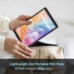 ⁦تابلت اندرويد 15 صغير 8.7 انش، معدل تحديث عالي 90 هرتز، خفيف الوزن اي بلاي 60 ميني يدعم شبكة الجيل الرابع 4G ال تي اي وGPS، ثماني النواة T606، بذاكرة داخلية 512 جيجا بايت + 64 جيجايايت + 12 جيجابايت⁩ - الصورة ⁦8⁩