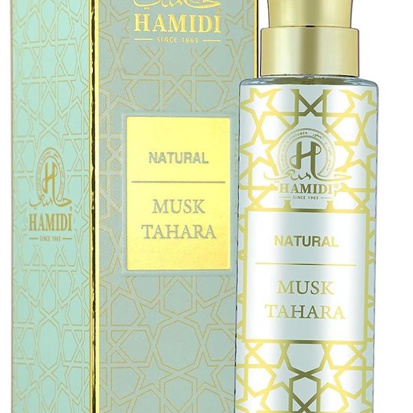 Hamidi Non Alcoholic Natural White Musk Tahara Water Perfumes for Unisex 100ML