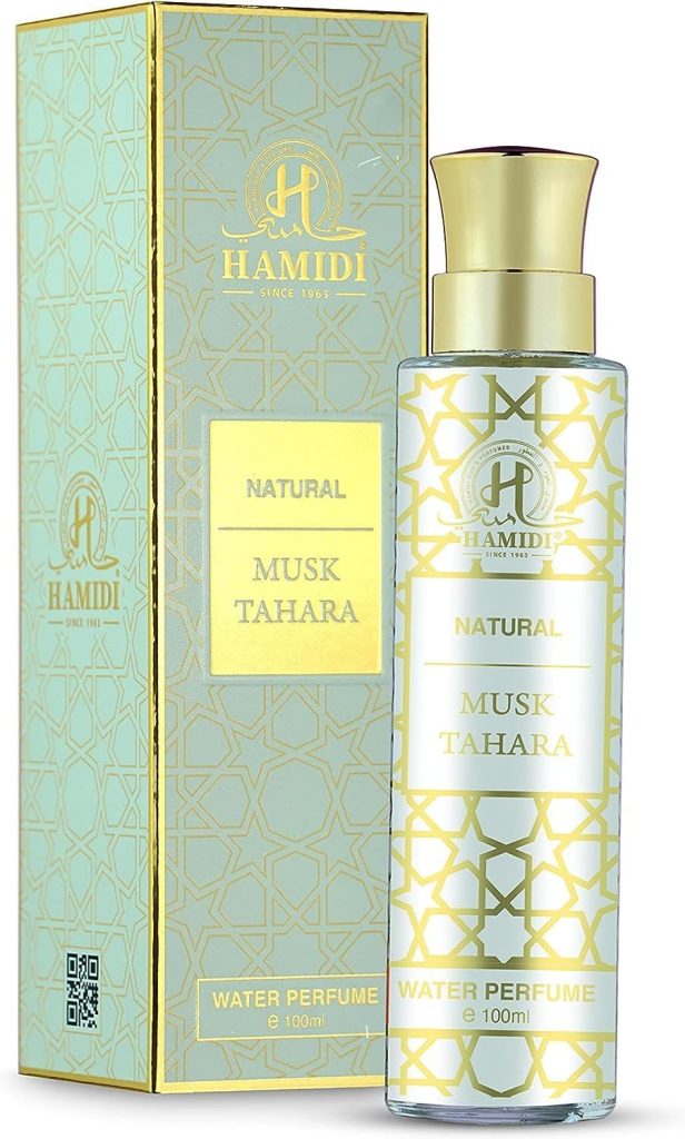 Hamidi Non Alcoholic Natural White Musk Tahara Water Perfumes for Unisex 100ML