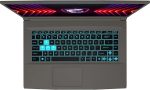 ⁦MSI Thin 15 Gaming Laptop | 15.6" FHD IPS 144Hz | Intel 8-core i5-13420H (>i7-11800H) | 32GB DDR4 2TB SSD | GeForce RTX 4050 | Backlit USB-C Win11Pro w/DLCA Accessory⁩ - الصورة ⁦4⁩