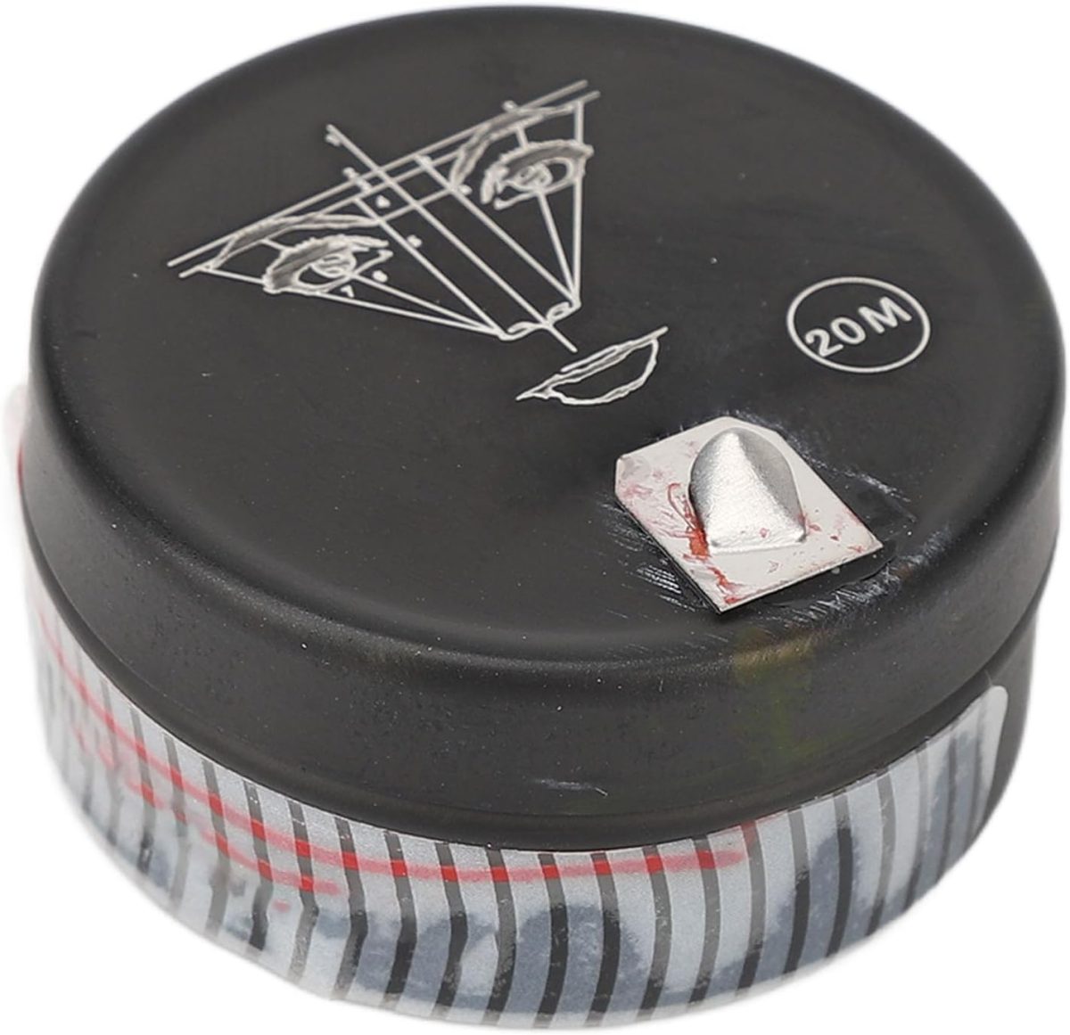 ⁦Soraz Inked Eyebrow Mapping String, Thin Marks Eyebrow Mapping String for Permanent Makeup (Red)⁩ - الصورة ⁦2⁩