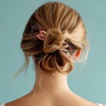 ⁦YelaJoy 10Pcs 4-Hole Twist Hairpin 7.5cm Brown Set, Durable High Quality Lightweight U-Shaped Hair Pins Elegant Hair Bun Accessories, for Women & Girls Hair Decoration⁩ - الصورة ⁦4⁩