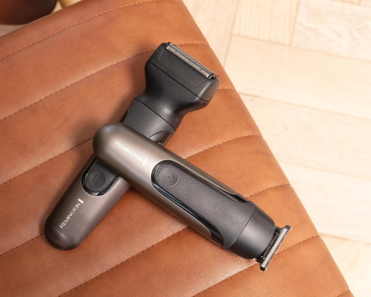 ⁦Remington Multi-Hair Trimmer & Beard Trimmer Men's ONE [Includes 10 Attachment Heads/Combs] Hair Trimmer, Beard Trimmer, Twill/Nose & Ear Trimmer (Waterproof, Lithium) Multi-Groomer PG760⁩ - الصورة ⁦12⁩