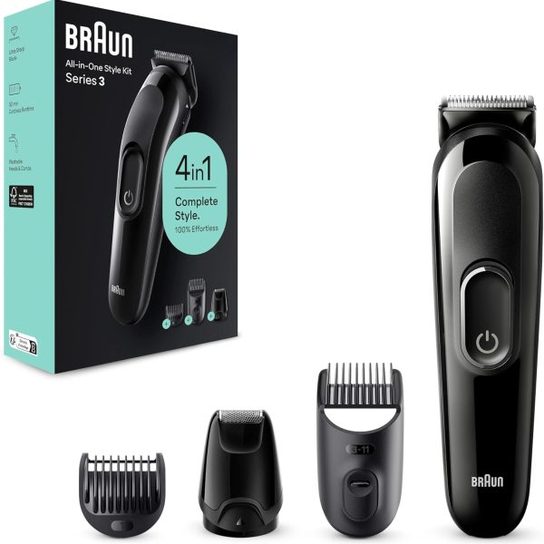 Braun SK3400 Series 3 All-In-One Style Kit, Black