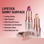 Super Lustrous Metallic Liquid Lipstick, Non Stick Cup Lip Gloss, High Impact Transfer-proof Lip Color, Long Lasting Waterproof Lipstick Makeup for Women - الصورة 9