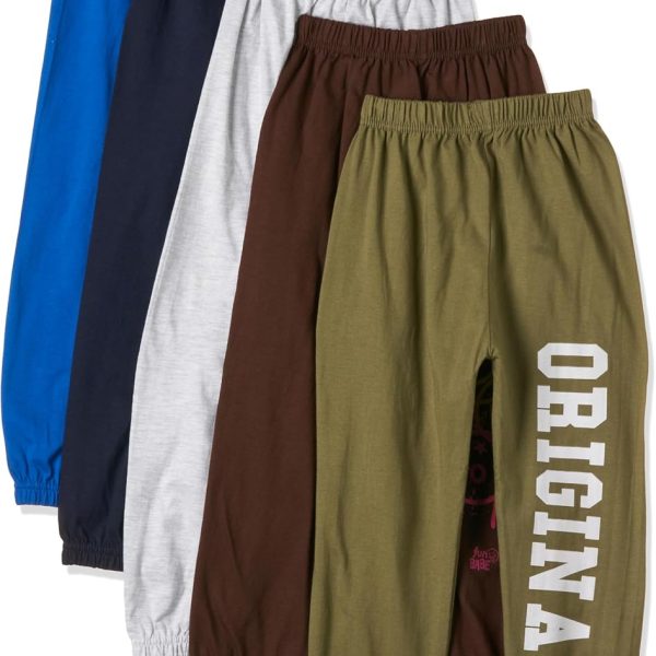 T2F boys Boys Track Pants Pants (pack of 5)