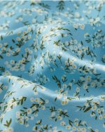 ⁦زي تنكري مستوحى من العصور القديمة للبنات، فستان براري بأكمام طويلة مزين بنمط زهور بتصميم مستوحى من الحقبة الاستعمارية للبنات بلون بينك من نووكي⁩ - الصورة ⁦5⁩