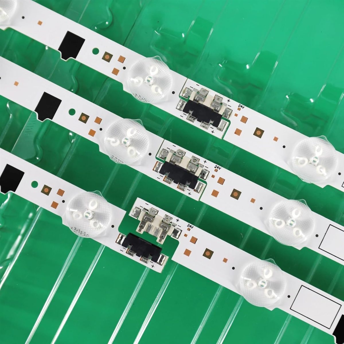 ⁦XYMJT 14pcs LED Strip 2013SVS42F for Sam/s.ung 42'' TV D2GE-420SCB-R3 D2GE-420SCA-R3 UE42F5000AK HF420BGA-B1 UE42F5500 UE42F5300⁩ - الصورة ⁦3⁩