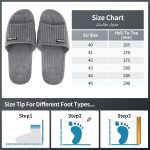⁦Big Size Bathroom Slippers For Men and Women Non-Slip Quick Drying Shower Shoes Comfortable And Soft Sole Slide On Sandal⁩ - الصورة ⁦5⁩