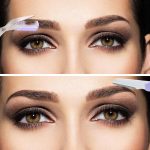 ⁦HANNEA® 3-in-1 Eyebrow Scissors Kit, Eyebrow Grooming Set, Eyebrow Scissors with Comb, Hair Removal Tweezers, Facial Eyebrow Razo, yebrow Trimmer Kit for Women and Men, Purple⁩ - الصورة ⁦5⁩